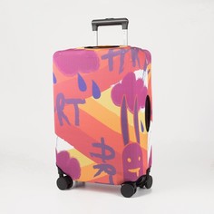 Чехол на чемодан 28", цвет разноцветный No Brand