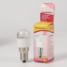 Лампочка светодиодная винтовая, 22 × 57 мм, E14, 15W, AU-572214LED Aurora