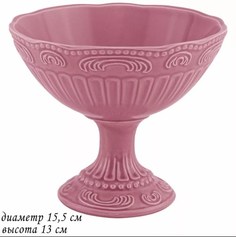 Конфетница на ножке 15,5 см БАВАРИЯ в под.уп. Керамика 110464 118-110464 Lenardi