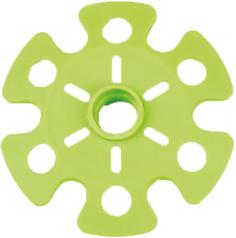 Кольца Для Горнолыжных Палок Viking Snow Baskets 5005 Green