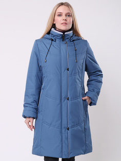 Пальто женское Maritta 24-3037-10 голубое 40 EU