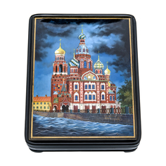 Шкатулка с художественной росписью «Виды Санкт-Петербурга» Russia The Great