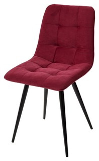 Комплект стульев 4 шт. M-City CHILLI-Q 461MC04588, винный/черный