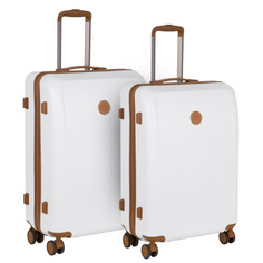 Комплект чемоданов унисекс Polar Р1282-2, белый