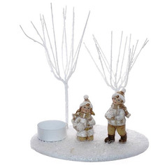 Подсвечник Дети, L17 W13 H20 см KSM-721124 Remeco Collection