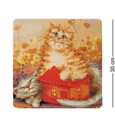 Наволочка гобеленовая В домике 30*30 ANG-807 113-503846 Artangels