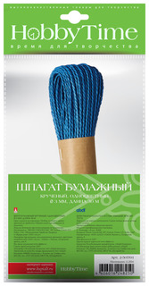 Шпагат бумажный, декоративный, 3 мм (одноцветный) Альт