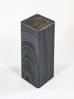 BURRG Подставка для ножей "Квадрат" 18х12 см,черная,PH-005 (ножовница)