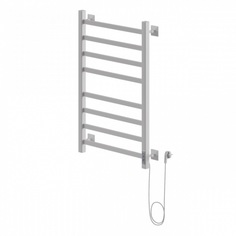 Ника Полотенцесушитель Ника STEP-1 80/50 RAL9016 электрич.кабельны, белый матовый правый т Nika