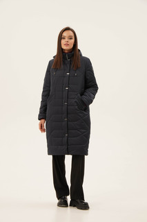 Пальто женское Maritta 28-3011-50 синее 40 EU