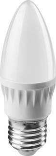 Лампа светодиодная ОНЛАЙТ, E27, 6W, 2700K, "Свеча", арт. 509368 - (10 шт.)