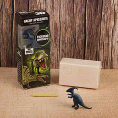 Опыты и исследования Школа талантов С фигуркой-игрушкой динозавра Паразаулоф