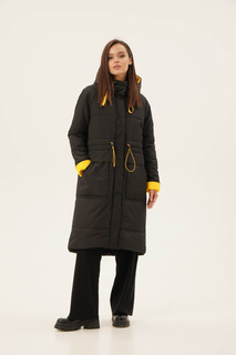 Пальто женское Maritta 28-3006-10 черное 46 EU