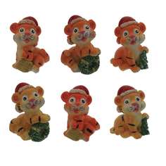Фигурка декоративная Тигр, 3*3*4 см, (6 видов - не набор) KSM-762770 Remeco Collection
