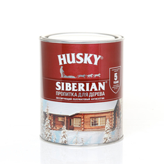 Пропитка для дерева HUSKY SIBERIAN полуматовая палисандр 0,9л