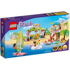 Конструктор LEGO Friends Развлечения на пляже для серферов 41710
