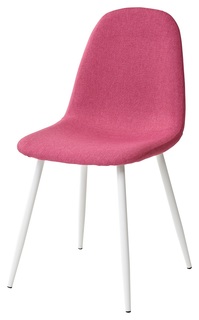 Комплект стульев 4 шт. M-City CASSIOPEIA, фуксия/белый