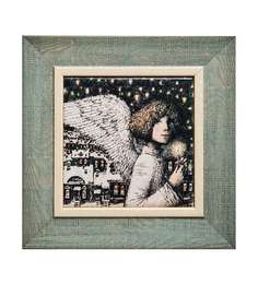 Панно керамическое Исполнитель желаний 10*10 ANG-1085 113-504735 Artangels