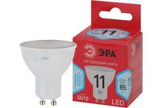 ЭРА Лампочка светодиодная RED LINE LED MR1611W840GU10 R GU10 11 Вт софит нейтр белый свет ERA