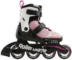 Роликовые Коньки Rollerblade 2022 Microblade Pink/White (См:23)