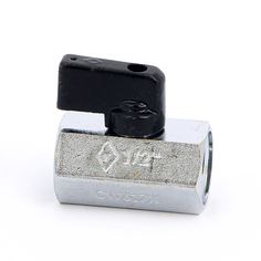 Кран шаровой мини Bugatti Minnesota 1/2" ВР-ВР (08000015)