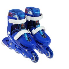 Роликовые коньки Onlitop раздвижные, размер 34-37, колёса PVC 64 мм, пластиковая рама