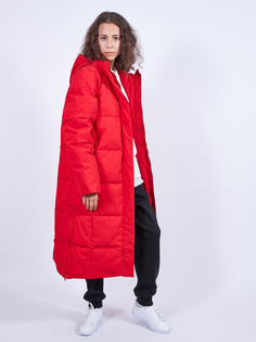 Пуховик женский KELME 6147YR2013-600 красный 2XL