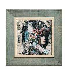 Панно керамическое Весточка с любовью 10*10 ANG-1084 113-504734 Artangels