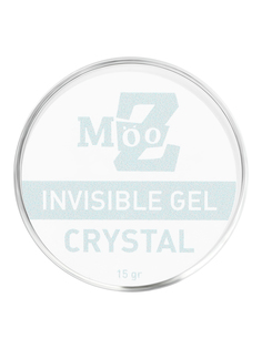 Гель для ногтей моделирующий MOOZ Invisible Gel Crystal для наращивания прозрачный 15 мл