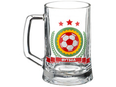 Кружка пивная Футбол 500мл, (без упаковки) KSG-484-561