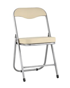 Стул Stool Group ДЖОН, кремовый/металлик