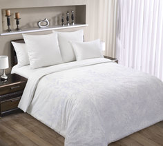 Простыня 1.5-спальн. Вереск 4 Фиол арт 000ПН1 перкаль Текс Дизайн