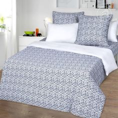 Пододеяльник Трикотажный на Молнии Завиток Белый 1,5-спальный 145х215 Пекс Дизайн