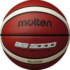 Мяч баскетбольный MOLTEN B6G3000 р. 6, 12 панелей, синтетическая кожа ПВХ,бутиловая камера
