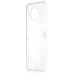 Силиконовый чехол для Nokia G50 TPU 1мм с бортиком Прозрачный
