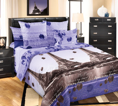 Пододеяльник Романтика Парижа 1 Сир. 0000ПН1 1.5-спальный Текс Дизайн