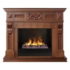 Электрокамин с широким очагом 3D RealFlame Corsica Lux 26 NT с очагом 3D Cassette 630