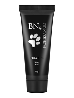 Полигель для ногтей Bagheera Nails BPB-15 акригель + гель для моделирования, 15 г