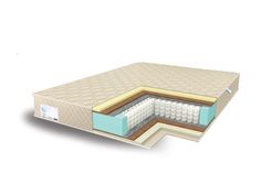 Матрас пружинный Comfort Line Medium Memory 2 - Medium Latex 2 S1000 155х180, в рулоне