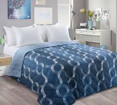 Покрывало Мистраль 1 Син. из перкали 160х210 стеганое полутораспальное Текс Дизайн