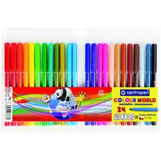 Набор фломастеров Centropen "Colour World", арт. 216151, 24 цв х 3 упак.