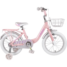 Велосипед Tech Team Milena 16 темно-розовый (алюмин) корзина NN003961