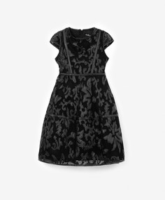 Платье с пышной юбкой черное Gulliver 222GPGMC2504 р.116