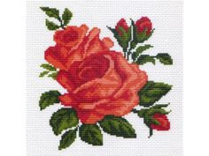 Рисунок на канве Матренин Посад Розы 0437-1