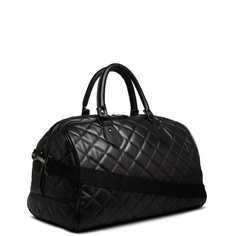 Дорожная сумка унисекс Antan 2-137 черная, 42 x 26 x 24 см