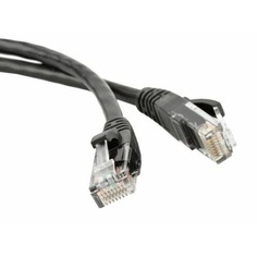 Кабель витая пара патч-корд Hyperline PC-LPM-UTP-RJ45-RJ45-C6-1.5M-LSZH-BK 1.5m