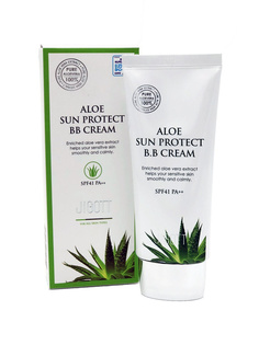 ВВ-крем Jigott Aloe Sun Protect BB Cream SPF41 PA++ с экстрактом алоэ, 50 мл