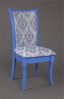 Стул RB, синий/бело-голубой