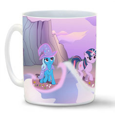 Кружка CoolPodarok Мульфильмы Мой маленький пони My little Poni (у моря)