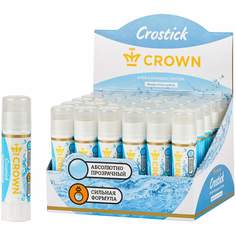 Клей-карандаш Crown 222630, 8 г. 30 штук